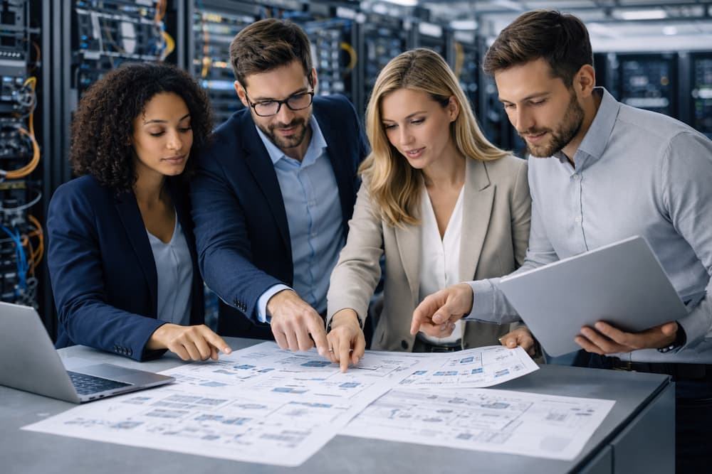 Analyse et architecture des réseaux informatiques par des consultants IT