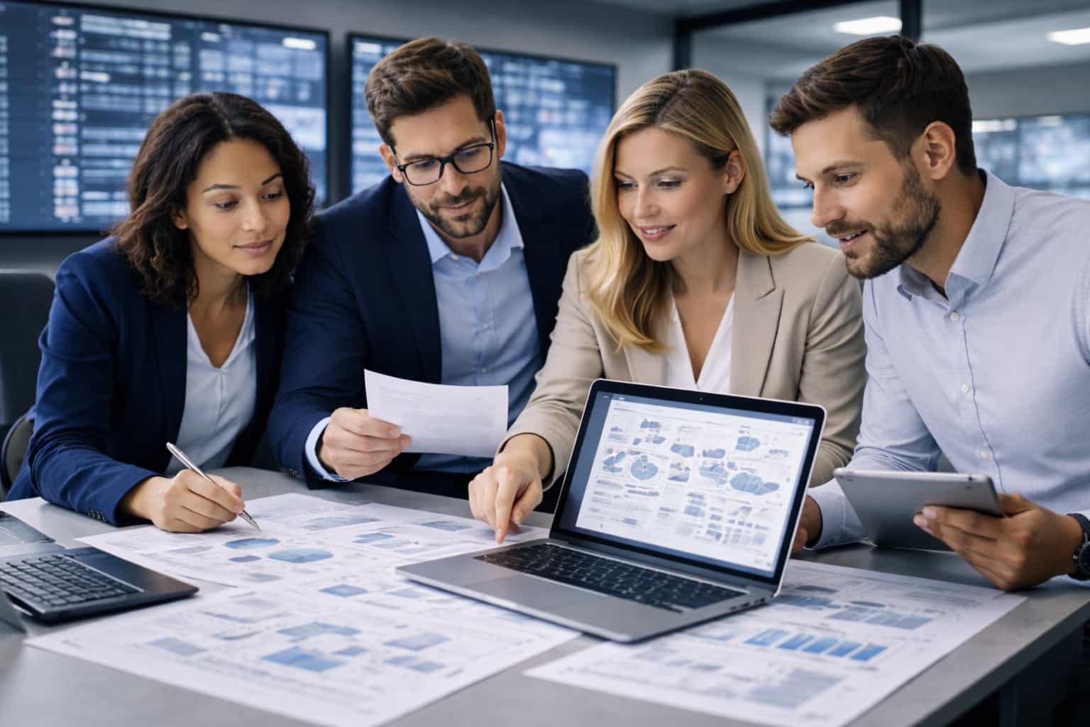 Analyse et cartographie du parc informatique par des consultants IT