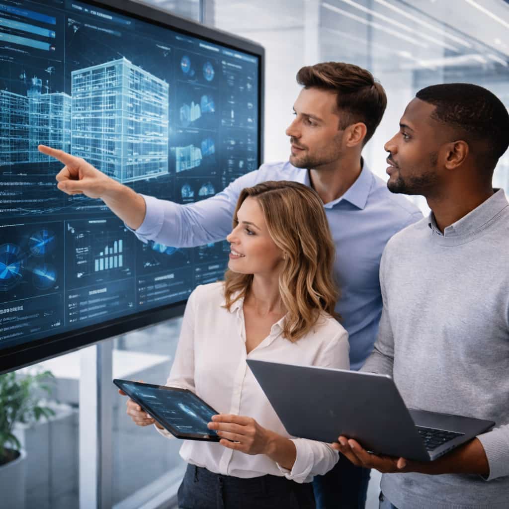 Pilotage et exploitation de bâtiments intelligents dans un environnement connecté