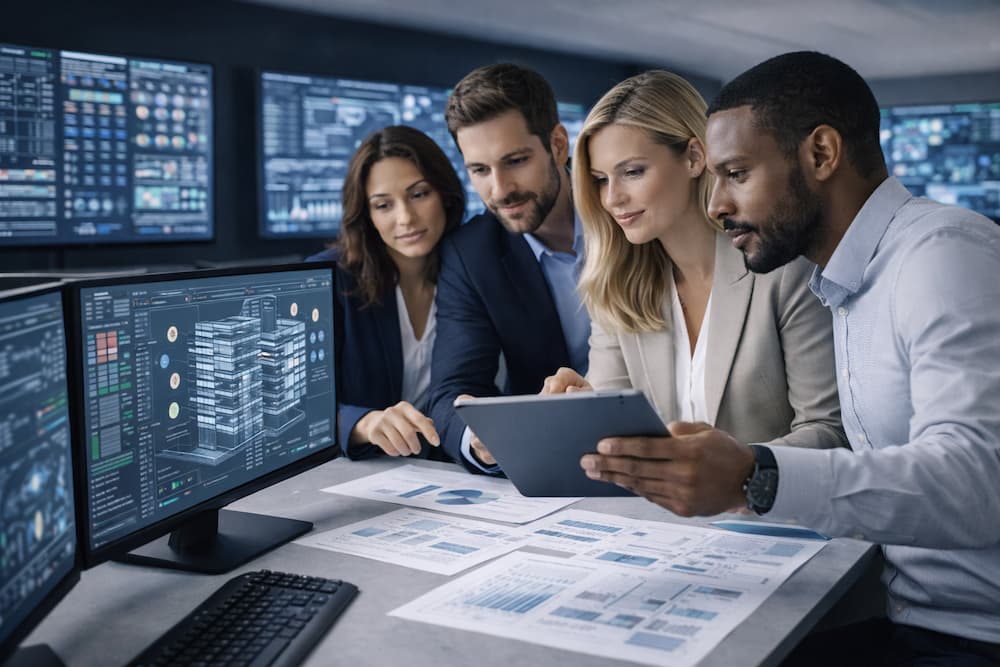 Pilotage et exploitation de bâtiments intelligents par des consultants spécialisés