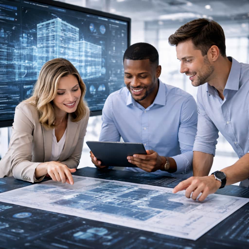 Pilotage et exploitation de bâtiments intelligents lors du pilotage de projets smart building